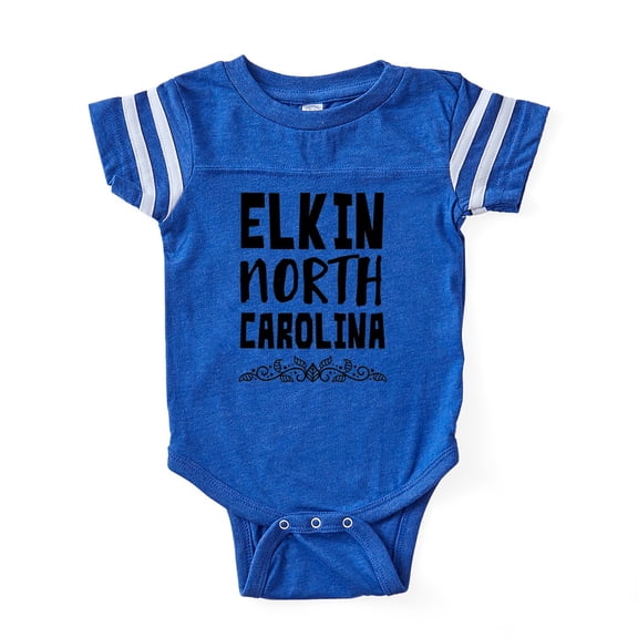 CafePress - Elkin North Carolina - Cute Infant Baby Football Bodysuit