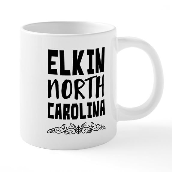 CafePress - Elkin North Carolina Mugs - 20 Oz White Ceramic Mega Mug