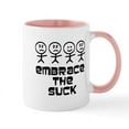 thumbnail image 1 of CafePress - Embrace The Suck Mugs - 11 oz Ceramic Mug - Novelty Coffee Tea Cup, 1 of 4