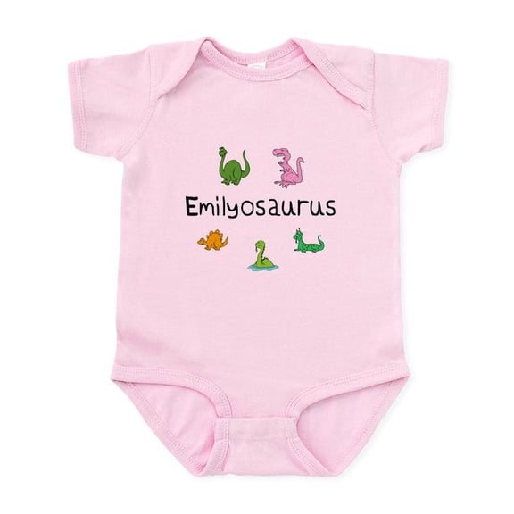 CafePress - Emilyosaurus Infant Bodysuit - Baby Light Bodysuit, Size Newborn - 24 Months