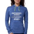 thumbnail image 1 of CafePress - Empowered Women E Long Sleeve T Shirt - Womens Hooded Shirt, 1 of 1