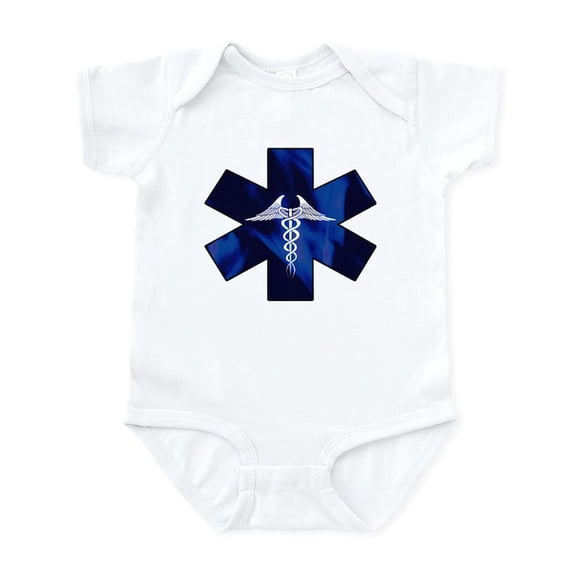 CafePress - Ems Body Suit - Baby Light Bodysuit, Size Newborn - 24 Months