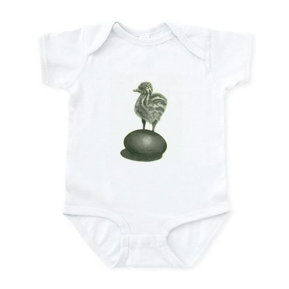 CafePress - Emu Chick With An Attitude Infant Bodysuit - Baby Light Bodysuit, Size Newborn - 24 Months