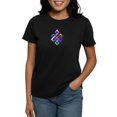 thumbnail image 1 of CafePress - Endless Knot Rainbow T Shirt - Women's Traditional Fit Dark T-Shirt, 1 of 4