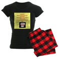thumbnail image 1 of CafePress - Engineer Gifts T Shirts Women's Dark Pajamas - Women's Short Sleeve Print T-Shirt and Pants Dark Cotton Pajama Set, 1 of 7