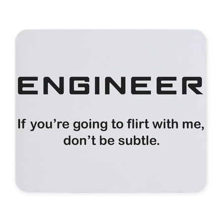 CafePress - Engineer Mousepad - Non-slip Rubber Mousepad, Gaming Mouse Pad