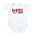 thumbnail image 1 of CafePress - Engineered With American Parts Infant Bodysuit - Baby Light Bodysuit, Size Newborn - 24 Months, 1 of 4