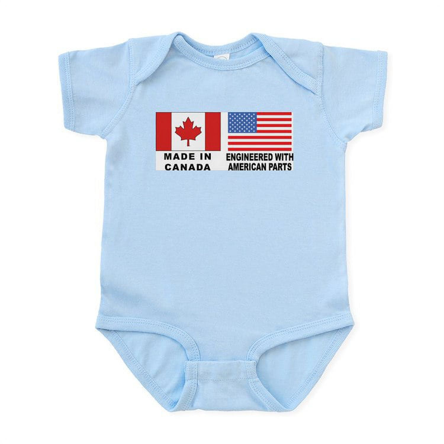 Canada Day Onesie Made In America With Japanese Parts Baby