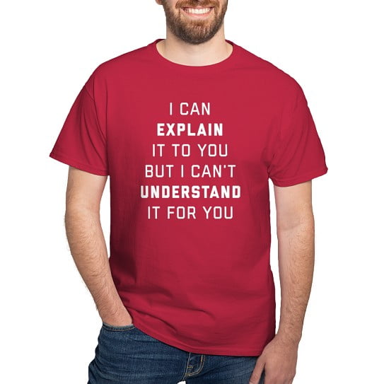 CafePress - Engineering I Can Explain Dark T Shirt - Men's Classic Cotton T-Shirts