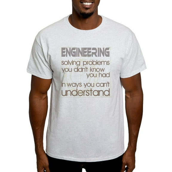 CafePress - Engineering Solving Problems T Shirt - Men's Classic Graphic T-Shirt