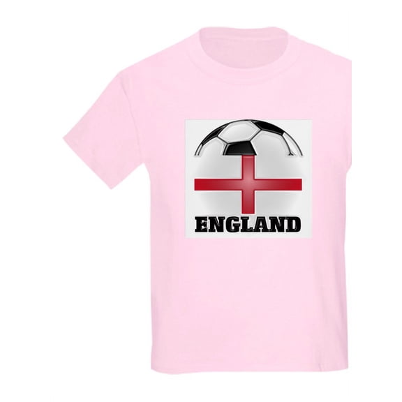 CafePress - England Soccer Kids T Shirt - Light T-Shirt Kids XS-XL