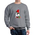 thumbnail image 1 of CafePress - English Bulldog Christmas Sweatshirt - Crew Neck Sweatshirt, 1 of 4