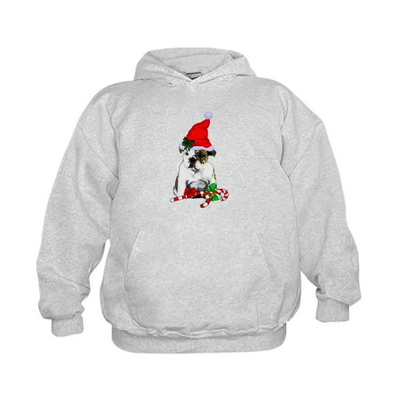 CafePress - English Bulldog Christmas Sweatshirt - Kids Hooded Sweatshirt, Classic Hoodie