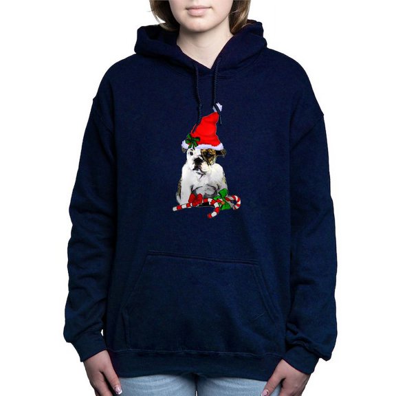 CafePress - English Bulldog Christmas Sweatshirt - Pullover Hoodie, Classic & Comfortable Hooded Sweatshirt