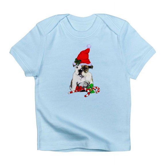 CafePress - English Bulldog Christmas T Shirt - Infant T-Shirt