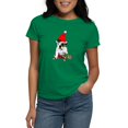 thumbnail image 1 of CafePress - English Bulldog Christmas T Shirt - Women's Traditional Fit Dark T-Shirt, 1 of 4