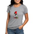 thumbnail image 1 of CafePress - English Bulldog Christmas T Shirt - Womens Tri-blend T-Shirt, 1 of 4
