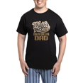 thumbnail image 1 of CafePress - English Bulldog Dad Men's Dark Pajamas - Men's Dark Loose Fit Cotton Pajama Set, 1 of 7