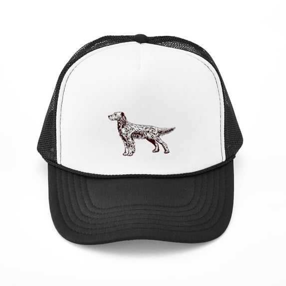 CafePress - English / Irish Setter - Adjustable Unisex Printed Trucker Hat with Mesh Back