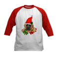 thumbnail image 1 of CafePress - English Mastiff Christmas Baseball Jersey - Kids Cotton Baseball Jersey, 3/4 Sleeve Shirt, 1 of 4