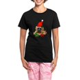 thumbnail image 1 of CafePress - English Mastiff Christmas Pajamas - Women's Short Sleeve Print T-Shirt and Pants Dark Cotton Pajama Set, 1 of 7