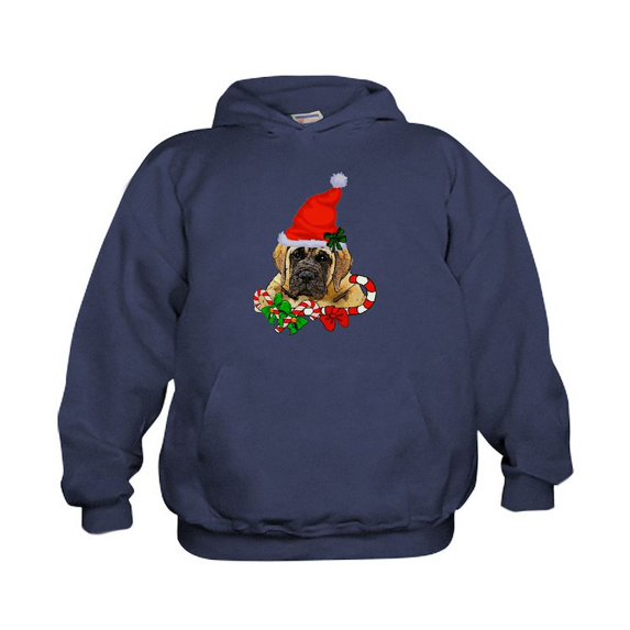 CafePress - English Mastiff Christmas Sweatshirt - Kids Hooded Sweatshirt, Classic Hoodie