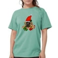 thumbnail image 1 of CafePress - English Mastiff Christmas T Shirt - Womens Comfort Colors® Shirt, 1 of 4