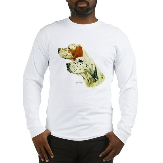 CafePress - English Setter Long Sleeve T Shirt - Unisex Cotton Long Sleeve T-Shirt
