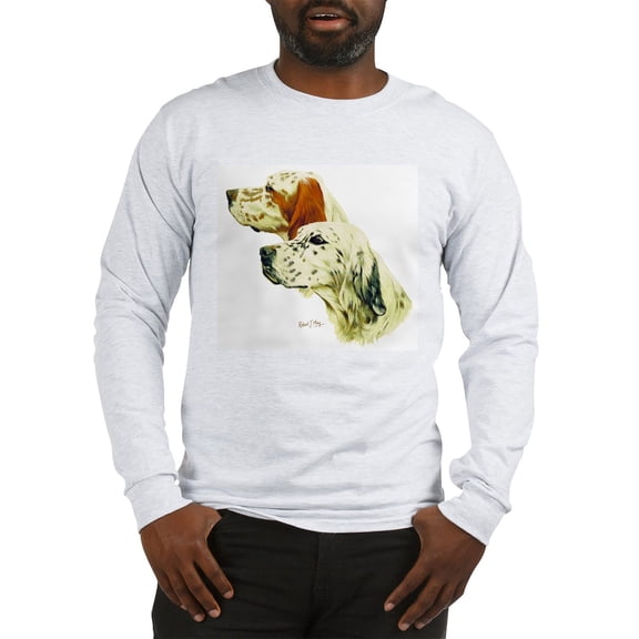 CafePress - English Setter Long Sleeve T Shirt - Unisex Cotton Long Sleeve T-Shirt