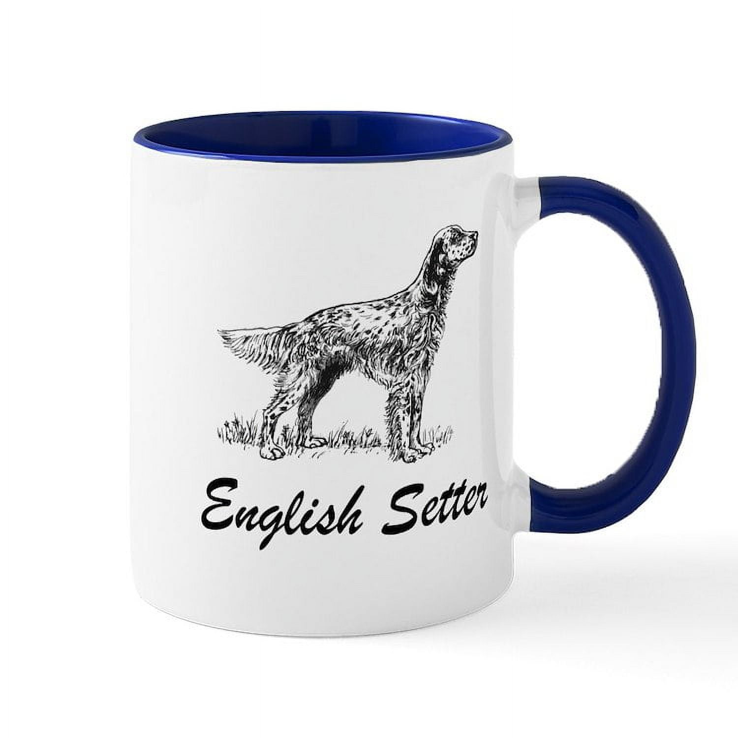 CafePress - English Setter Mugs - 11 oz Ceramic Mug - Novelty Coffee ...