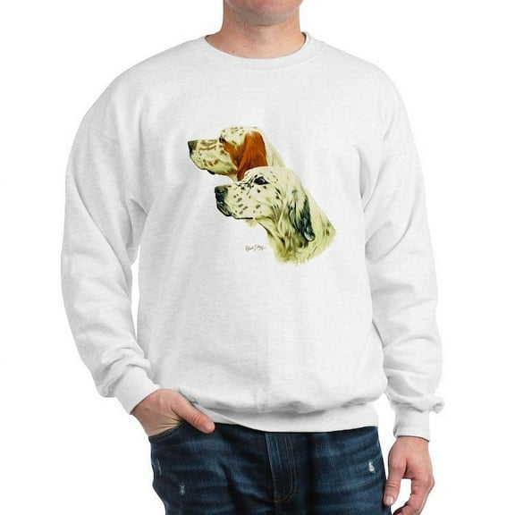 CafePress - English Setter Sweatshirt - Crew Neck Sweatshirt