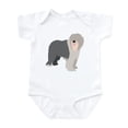 thumbnail image 1 of CafePress - English Sheep Dog Silhouette Baby Light Bodysuit - Baby Light Bodysuit, Size Newborn - 24 Months, 1 of 4