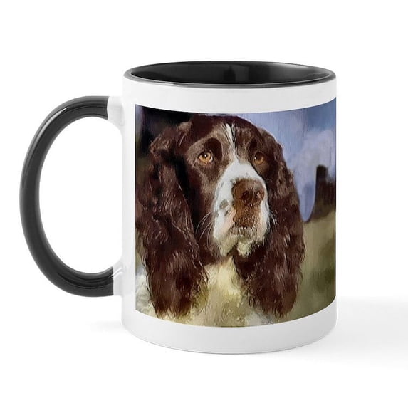 CafePress - English Springer Spaniel - 11 oz Ceramic Mug - Novelty Coffee Tea Cup