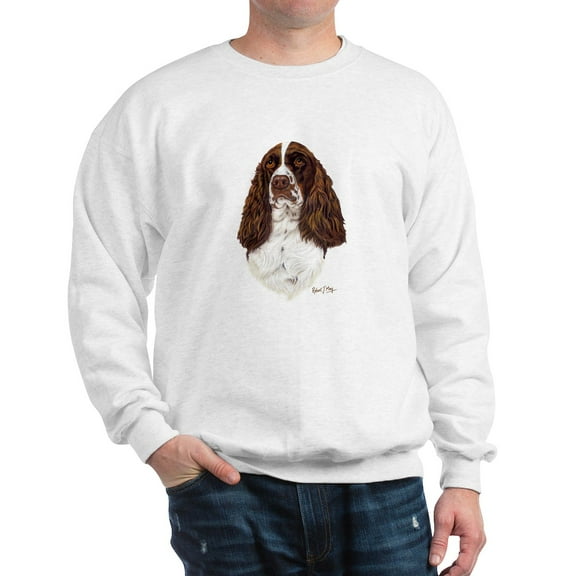 CafePress - English Springer Spaniel Sweatshirt - Crew Neck Sweatshirt