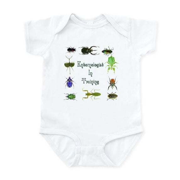 CafePress - Entomologist In Training 2 Infant Bodysuit - Baby Light Bodysuit, Size Newborn - 24 Months