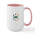 thumbnail image 1 of CafePress - Environmentalist Recycle Reuse Reduce Garbage Mugs - 15 oz Ceramic Large White Novelty Mug, 1 of 4
