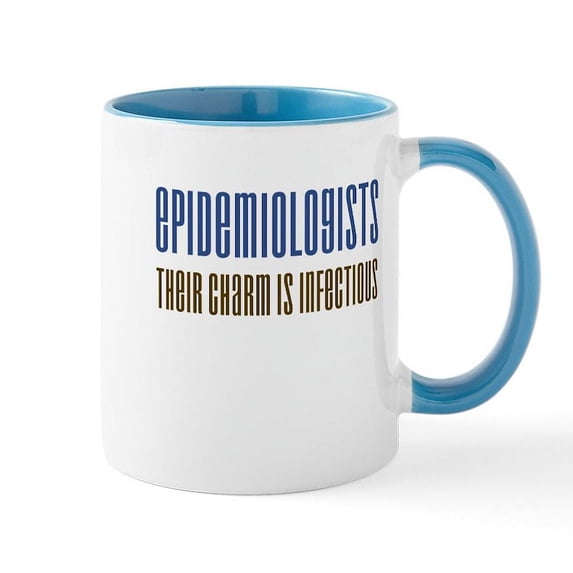 CafePress - Epidemiologists Charm Mug - 11 oz Ceramic Mug - Novelty Coffee Tea Cup