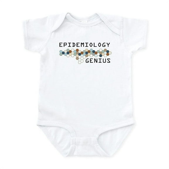 CafePress - Epidemiology Genius Infant Bodysuit - Baby Light Bodysuit, Size Newborn - 24 Months