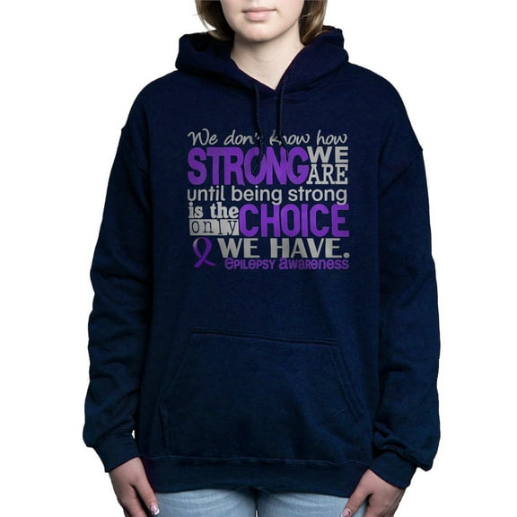 CafePress - Epilepsy How Strong We Are - Pullover Hoodie, Classic & Comfortable Hooded Sweatshirt