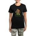 thumbnail image 1 of CafePress - Erin Go Bragh Golden Irish Women's Dark Pajamas - Women's Short Sleeve Print T-Shirt and Pants Dark Cotton Pajama Set, 1 of 7
