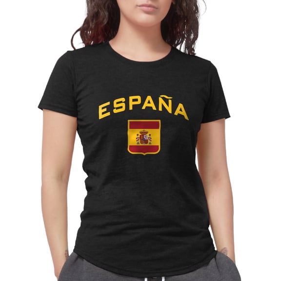 CafePress - Espana Women's Deluxe T Shirt - Womens Tri-blend T-Shirt