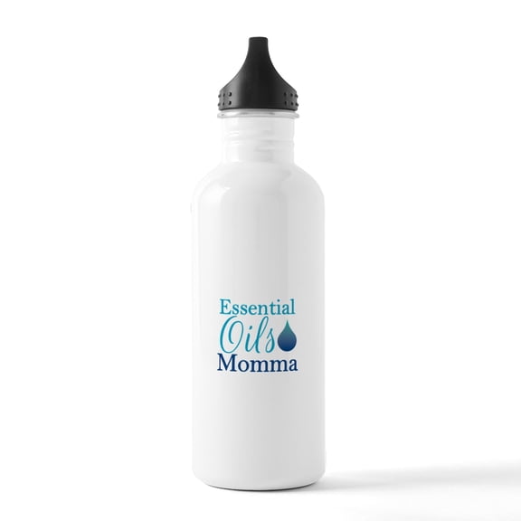 CafePress - Essential Oils Momma Stainless Water Bottle 1 - Stainless Steel Water Bottle, Sports Bottle, 1.0L
