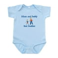 thumbnail image 1 of CafePress - Ethan & Daddy Best Buddies Infant Bodysuit - Baby Light Bodysuit, Size Newborn - 24 Months, 1 of 4