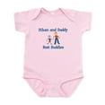 thumbnail image 1 of CafePress - Ethan & Daddy Best Buddies Infant Bodysuit - Baby Light Bodysuit, Size Newborn - 24 Months, 1 of 4