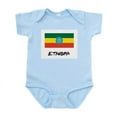 thumbnail image 1 of CafePress - Ethiopia Flag Infant Bodysuit - Baby Light Bodysuit, Size Newborn - 24 Months, 1 of 4