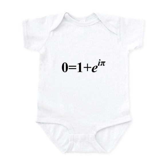 CafePress - Euler Formula Infant Creeper - Baby Light Bodysuit, Size Newborn - 24 Months