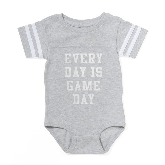 CafePress - Every Day Is Game Day - Cute Infant Baby Football Bodysuit