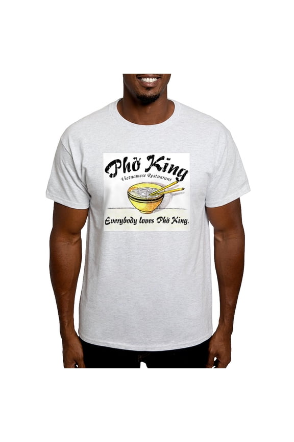 - Everybody Loves Pho King Ash Grey T Shirt - Men's Classic Graphic T-Shirt
