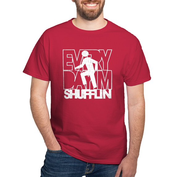 CafePress - Everyday I'm Shufflin T Shirt - Men's Classic Graphic Cotton T-Shirt