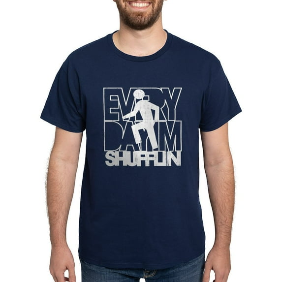 CafePress - Everyday I'm Shufflin T Shirt - Men's Classic Graphic Cotton T-Shirt